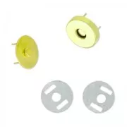 Gancio calamitato per pochette e borsa Dorato