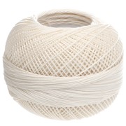 Filo di cotone Lizbeth misura 20 - Cream n. 610 x 192 m