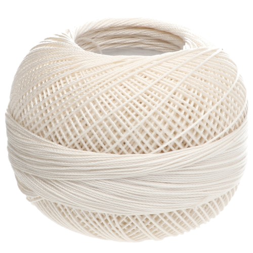 Filo di cotone Lizbeth misura 20 - Cream n. 610 x 192 m