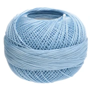 Filo di cotone Lizbeth misura 20 - Baby Blue n. 649 x 192 m