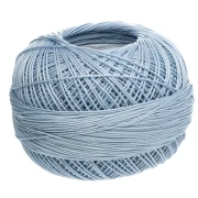 Filo di cotone Lizbeth misura 20 - Light Denim Blue n. 650 x 192 m