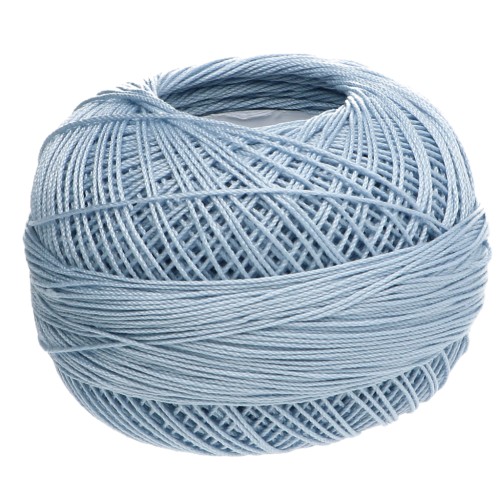 Filo di cotone Lizbeth misura 20 - Light Denim Blue n. 650 x 192 m