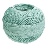 Light Turquoise - Filo di cotone Lizbeth misura 20 - Country Light Turquoise n. 660 x 192 m Filo di cotone Lizbeth misura 20 - Country Light Turquoise n. 660 x 192 m