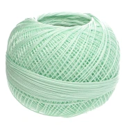 Filo di cotone Lizbeth misura 20 - Mint Light n. 689 x 192 m