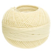 Filo di cotone Lizbeth misura 40 - Golden Light Yellow n. 612 x 274 m