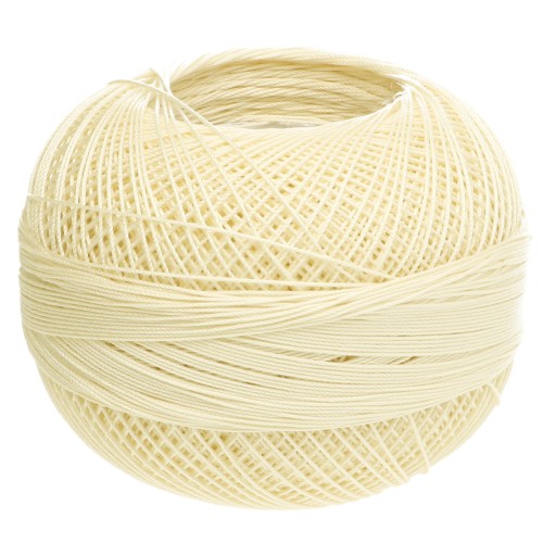 Filo di cotone Lizbeth misura 40 - Golden Light Yellow n. 612 x 274 m