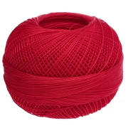 Filo di cotone Lizbeth misura 40 - Poppy Red n. 669 x 274 m