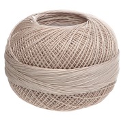 Mocca - Filo di cotone Lizbeth misura 40 - Light Mocha Brown n. 690 x 274 m Filo di cotone Lizbeth misura 40 - Light Mocha Brown n. 690 x 274 m