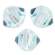 Biconi Preciosa - Rondella da 3 mm - Argento acquamarina x30