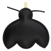 Ciondolo Coccinella 6,5x7,5 cm per borsa - PU - Rosso - Nero x1