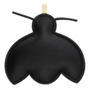 Ciondolo Coccinella 6,5x7,5 cm per borsa - PU - Rosso - Nero x1