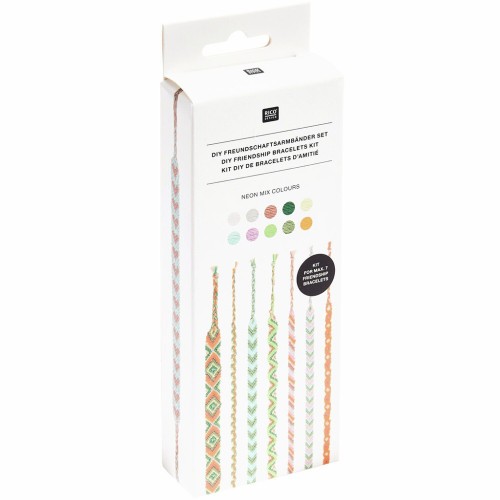 Kit bracciale brasiliano - Miscela di neon x1