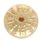 Spingi ricci da 7 mm per pizzo da 5 mm - Dorato con oro fino x1