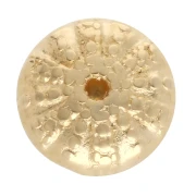 Spingi ricci da 7 mm per pizzo da 5 mm - Dorato con oro fino x1