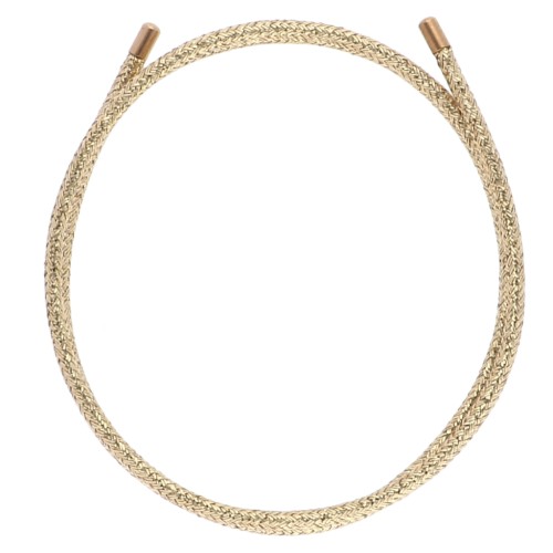 Cordoncino magnetico per bracciale e collana - Acciaio inossidabile 316 Gold - Oro x1
