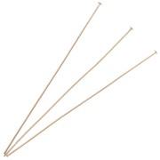 Chiodi a testa piatta 63x0,6 mm - 3 micron Placcato oro x6|raw }}