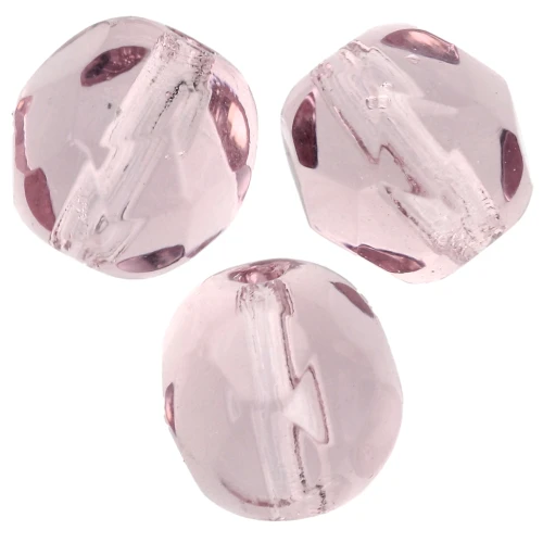 Sfaccettate mm. 6 Light Amethyst x25