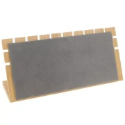 Regalo - Portagioielli per collana 11x25 cm Bamboo - Suede Grey x1