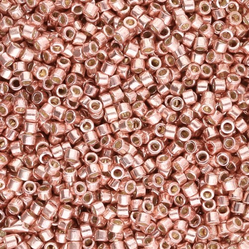 Miyuki Delica Duracoat 11/0 DB2503 - Rame brillante zincato, confezione da 100 g
