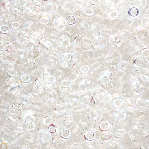 Perline Miyuki 8/0 55009 - Crystal AB x8 g