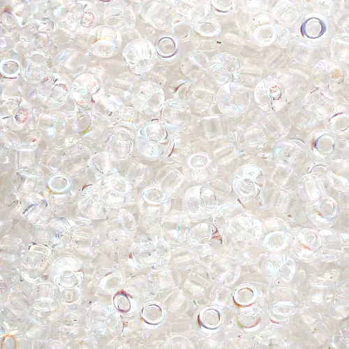 Perline Miyuki 8/0 55009 - Crystal AB x8 g