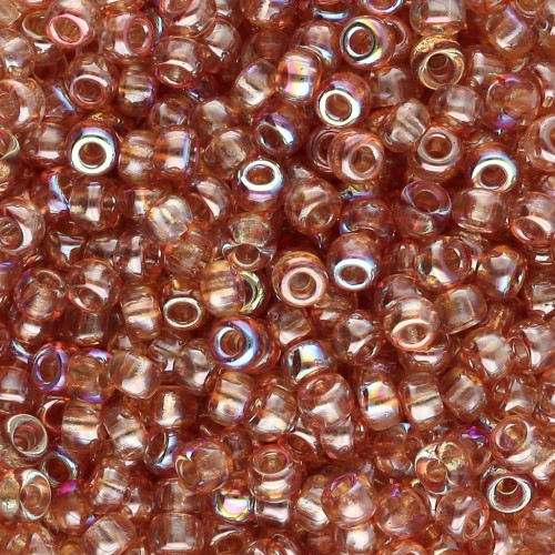 Perline Miyuki 8/0 55022 - Crystal Orange Rainbow x8g