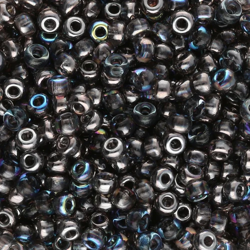 Perline Miyuki 8/0 55024 - Crystal Graphite Rainbow x8g