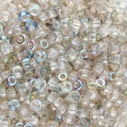 Perline Miyuki 8/0 55026 - Crystal Green Rainbow x8 g