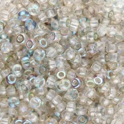 Perline Miyuki 8/0 55026 - Crystal Green Rainbow x8 g