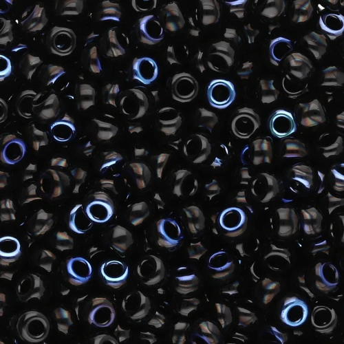 Perline Miyuki 8/0 55031 - Black Azuro x8g