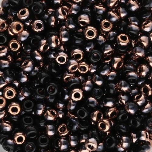 Perline Miyuki 8/0 55034 - Black Capri Gold x8g