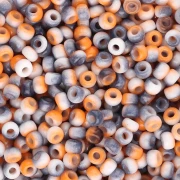 Perline Miyuki 8/0 55058 - Bianco opaco Funky Copper x8g