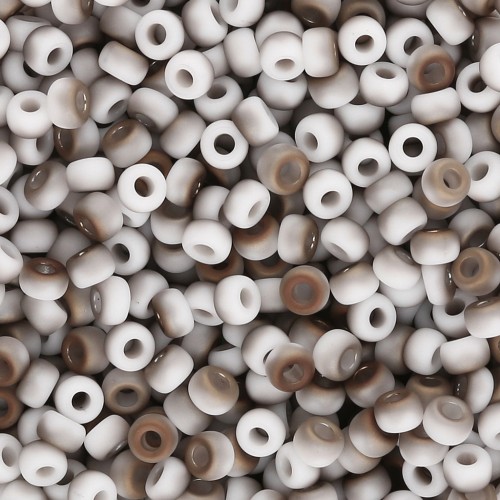 Perline Miyuki 8/0 55064 - Bianco opaco Valentinite opaco x 8 g