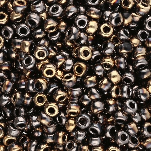 Perline Miyuki 8/0 55071 - Black California Graphite x8g