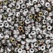 Perline Miyuki 8/0 55077 - Bianco opaco Vitrail x8 g