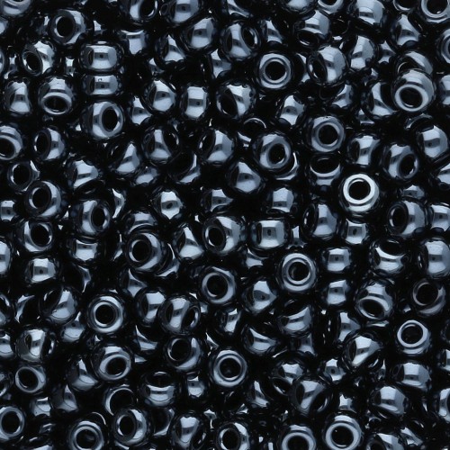 Perline Miyuki 8/0 55093 - Black Celsian Full x8g