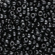 Perline Miyuki 8/0 55096 - Black Vacuum Hematite Full x8 g