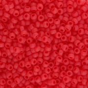 Perline Miyuki 11/0 140F - Trasparente rosso chiaro opaco x 8 g|raw }}