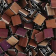 Perline Miyuki Tila 5x5x1,9 mm TL-55111 - Valentinite nera opaca x10 g
