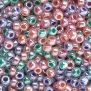 Rosa - Mix di perline Miyuki 8/0 - Shiny Colors x8 g Mix di perline Miyuki 8/0 - Shiny Colors x8 g
