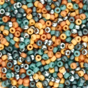 Mix di perline Miyuki 11/0 - Sunny Emerald x8 g