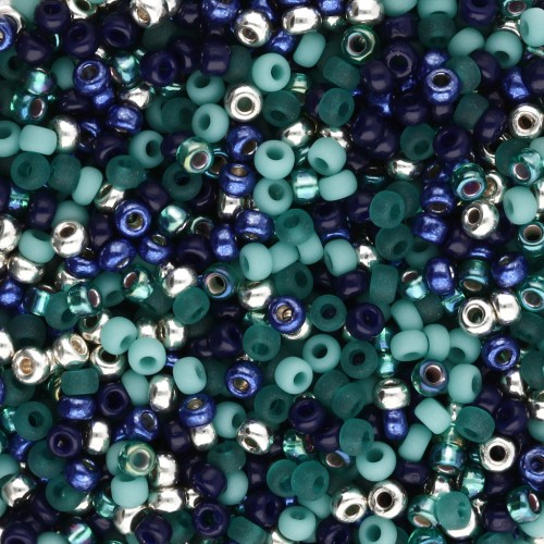 Mix di perline Miyuki 11/0 - Emerald Enchanted x8g