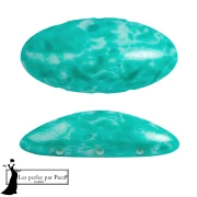 Athos 3D 3 fori® di Puca® 20x10 mm - Mishmash Emerald x1
