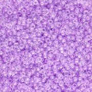 Rocaille Miyuki 15/0 222 - Cristallo con sfumatura orchidea x8g|raw }}