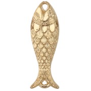 Distanziatore per pesci 27x9 mm in resina - Oro x1