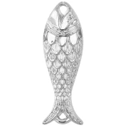 Distanziale per pesci in resina 27x9 mm - Argento x1