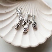 Distanziale per pesci in resina 27x9 mm - Argento x1