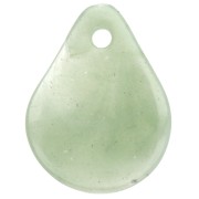 Zecchini di fiori curvi 14x10,5 mm in resina - Lichene marmorizzato x8