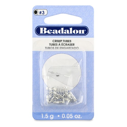 Schiaccini a tubicino 2x1,9 mm - Argento x51