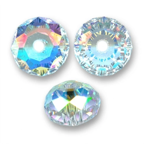 Sfera schiacciata PureCrystal 5040 mm. 12 Crystal AB x1